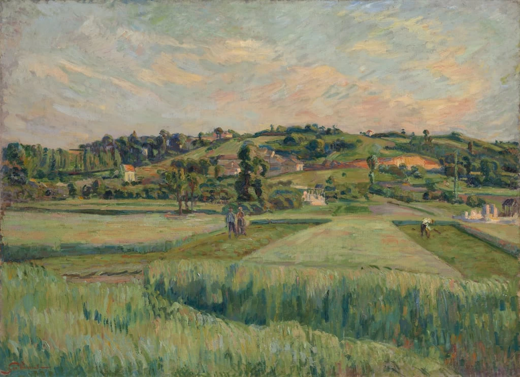 Paesaggio a Ile - de, France, 1888, Sterling and Francine Clark Art Institute, Williamstown